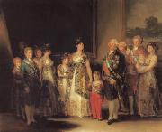 The Family of Charles IV, Francisco de goya y Lucientes